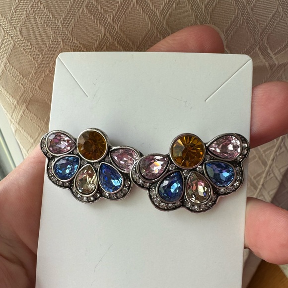 Jewelmint Peacock Earrings - Picture 9 of 10